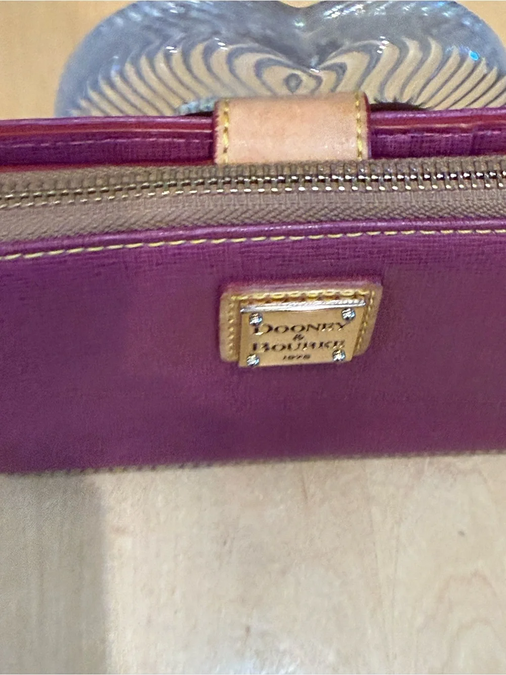 Dooney & Bourke Zip-Around Wallet - Picture 13 of 14